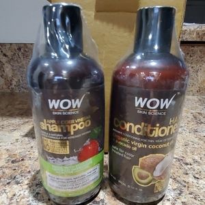 WOW SKIN SCIENCE APPLE CIDER VINEGAR SHAMPOO/COND